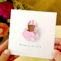 Personalised Origami New Baby Card, thumbnail 4 of 4
