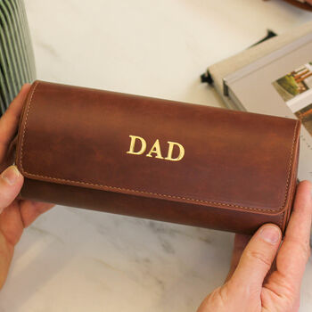 Personalised Luxury Father's Day Watch Holder Case, 2 of 9