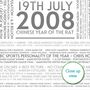 Personalised 16th Birthday Print 2008 Facts Gift, thumbnail 12 of 12