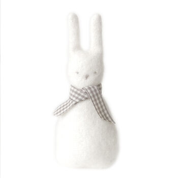 Personalised Cashmere Bunny Rabbit Toy For Baby, 3 of 11