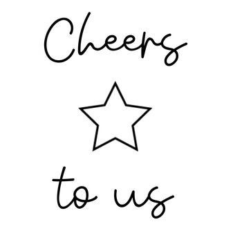 Personalised Gin Glass With Name And Symbol, 4 of 12