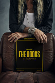 The Doors Personalised Gift Music Legend Deluxe Tribute Book, 7 of 11