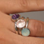 Sterling Silver Stacking Ring, thumbnail 3 of 10