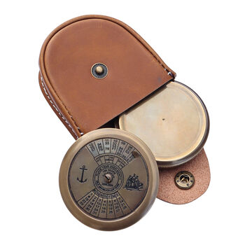 Personalised 32nd Birthday 100 Year Calendar Compass, 7 of 11