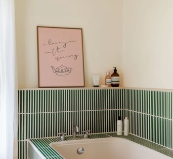 I Love You In The Morning Bedroom Wall Art Print Valentines Day Gift, 9 of 9