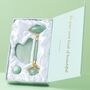 Jade Roller And Gua Sha Facial Beauty Set For Radiant Skin, thumbnail 1 of 9