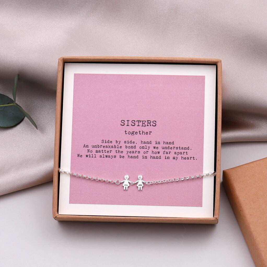 Sisters Together Bracelet By Attic | notonthehighstreet.com