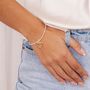 Just To Say Bracelet Gift, Just To Say My Everything Gold Heart Charm Bracelet Gift, thumbnail 2 of 3