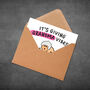 Funny Grandma Birthday Card – It's Giving Vibes, thumbnail 5 of 5