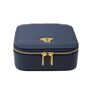 Personalised Travel Jewellery Box – Navy, thumbnail 1 of 4