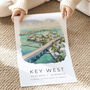 Florida Travel Poster Of Key West, thumbnail 3 of 7