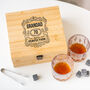 Personalised Birthday Age Name Whisky Glass Set, thumbnail 5 of 5