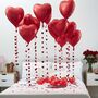 Red Heart Balloon Kit Pack Of 25, thumbnail 1 of 3