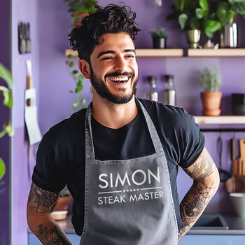 Custom Chef Apron: Your Name, Your Slogan, 2 of 11
