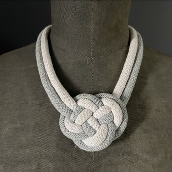 Knotty Necklace Macramé Kit, 10 of 12