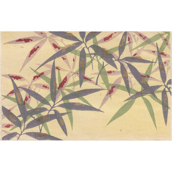 Japanese Purple Leaves Print, 2 of 2