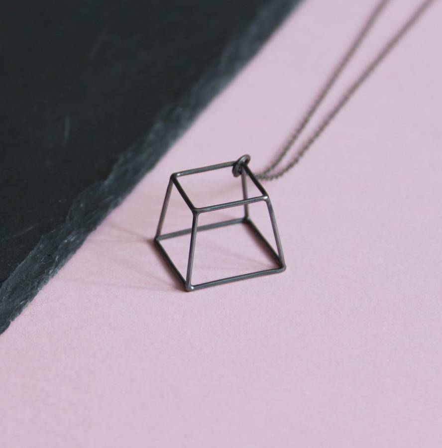 Single Prism Necklace By Eleanor Jane Jewellery | notonthehighstreet.com