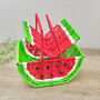 Watermelon Summer Picnic Basket, thumbnail 8 of 8