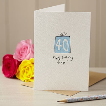 Personalised ‘Birthday Present’ Handmade Card, 2 of 12