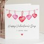 Personalised Heart Valentines Card Boyfriend Husband, thumbnail 1 of 7