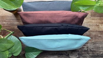 Weighted Lavender Eye Pillow With Removable Tencel Cover – Four Colours, 5 of 9