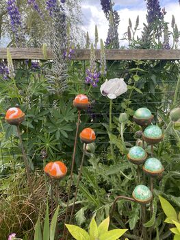 Stylish Cluster Of Five Marbles For Garden, 9 of 10