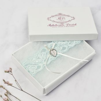 Simply 'Petal' Wedding Garter, 2 of 6