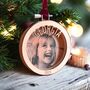 Personalised Wooden Children's Tree Decoration, thumbnail 2 of 6