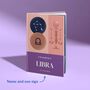 Libra Star Sign Gift Personalised Astrology Zodiac Book, thumbnail 2 of 8