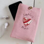 Personalised Embroidered Fabric Phone Case Gift, thumbnail 2 of 9