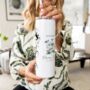 Personalised Birth Flower And Initial Insulated Travel Cup, thumbnail 8 of 9