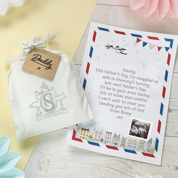 Gift For New Dad, Message From The Bump, Gift, 5 of 12