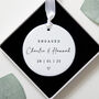 Personalised Engagement Keepsake Ornament, thumbnail 3 of 7