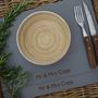 Personalised Leather Christmas Placemats, thumbnail 5 of 12