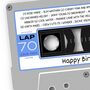 70th Birthday Print Songs On The Day You Were Born 1954 1955, thumbnail 8 of 11