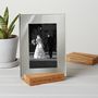 Silver Photo Frame With Personalised Stand, thumbnail 10 of 10