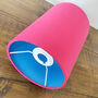 Bright And Bold Pendant Drum Lampshade, thumbnail 7 of 11