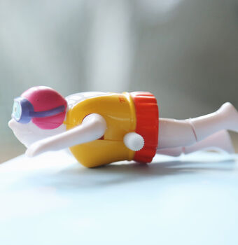 Wind Up Swimmer Bath Toy, 6 of 6