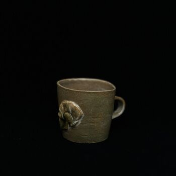 Ceramic Handmade Cup Coffee Tea Cups Skull Set, 2 of 5