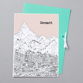 Personalised Zermatt Print, 10 of 10