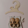 Personalised Childrens Coat Hanger With Squirrel Design, thumbnail 1 of 7