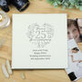 Personalised 25th Silver Wedding Anniversary Album, thumbnail 6 of 9