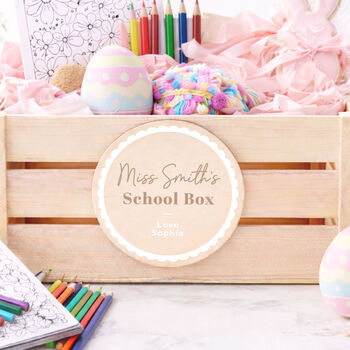 Teacher Thank You Hamper Gift Box School Box, 11 of 12