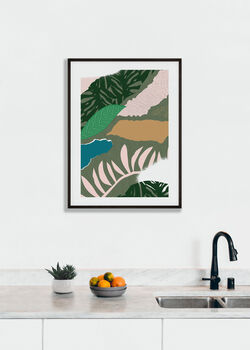 Mismatch Jungle Abstract Wall Print, 2 of 7