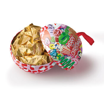 Oversized Swedish Tomte Bauble Packed With 500g Of Swedish Candy Or 40 Chocolate Truffles, 3 of 5