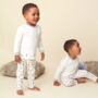 Baby And Children's White Soldier Print Pyjamas, thumbnail 6 of 7