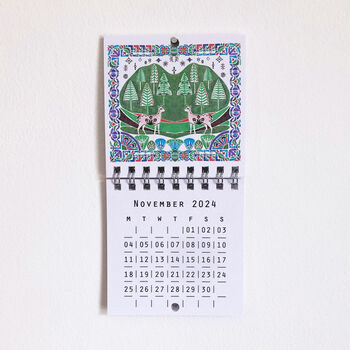 2024 Mini Wall Calendar, 6 of 10