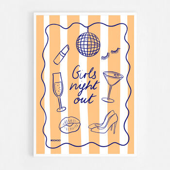 Girl's Night Out Print, 6 of 6