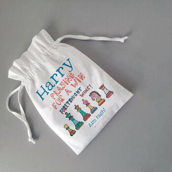 Personalised Chess Bag, 2 of 7