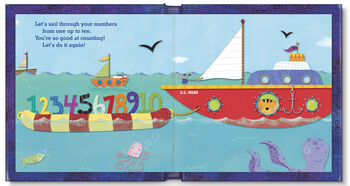 Personalised Children's Book, Blast Off With Me, 4 of 11